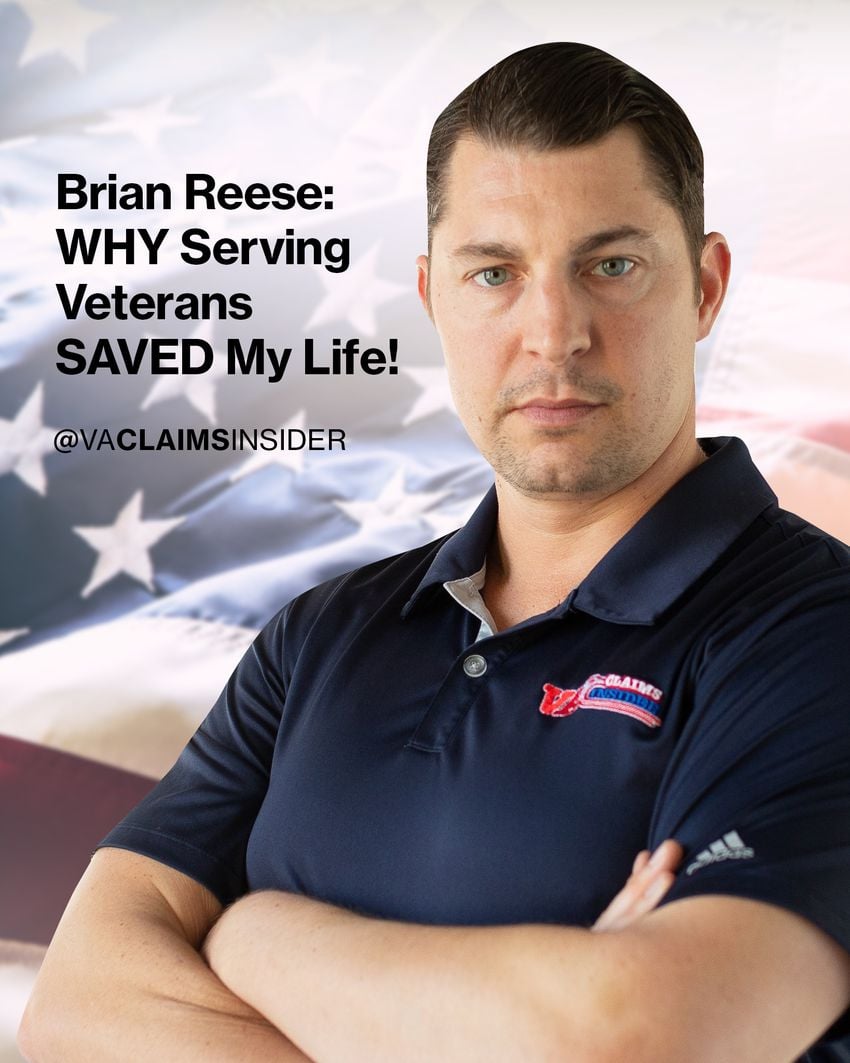 A photo of Brian Reese on VA Claims Facebook page.